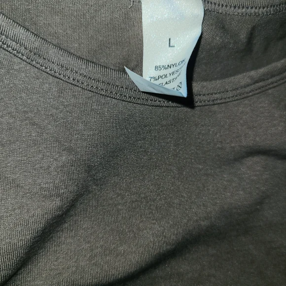 Joie In Life On Point Seamless Leggings & Crop Top Set–Slate Gray–Size L–NWT - Picture 4 of 5